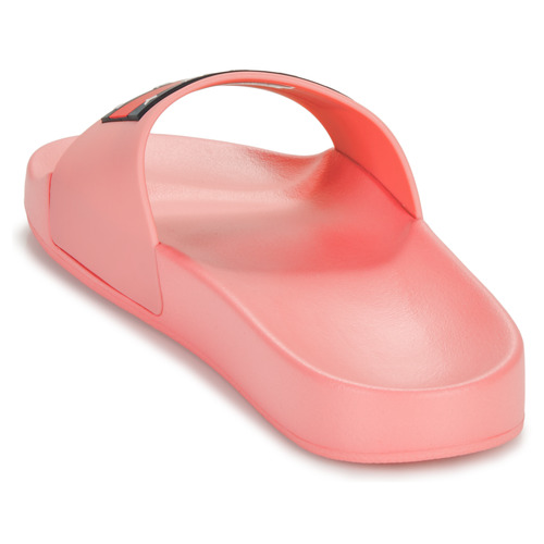 Tommy Jeans - TOMMY JEANS FLAG POOL SLIDE ESS Rosa