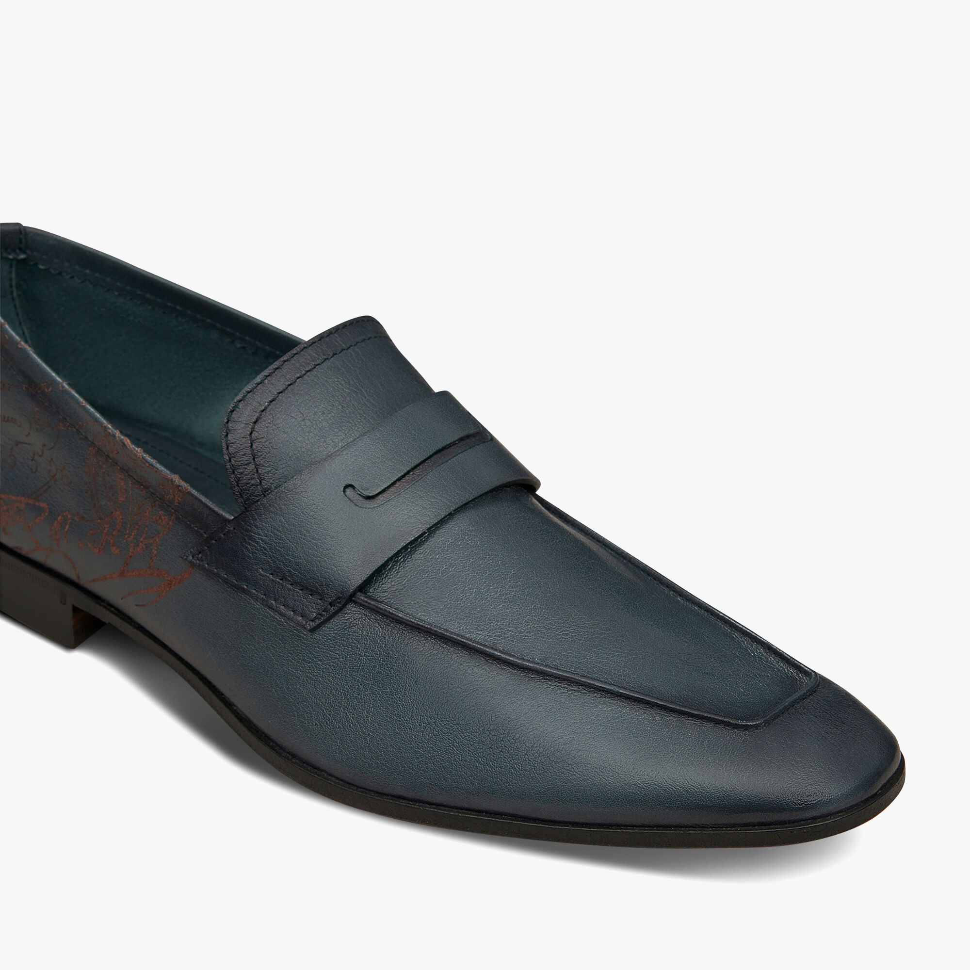 Mocassin Lorenzo En Cuir De Kangourou Scritto