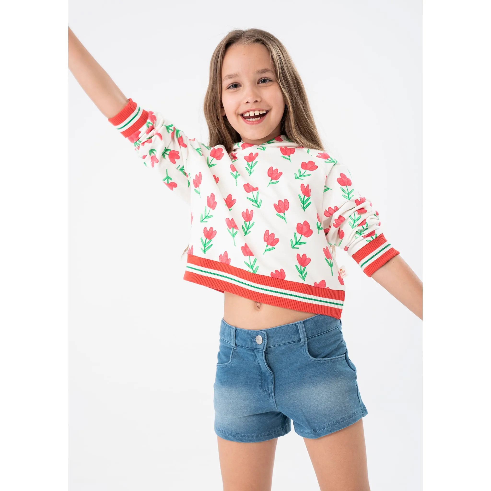 Boboli Kangourou Fleurs 4-8ans