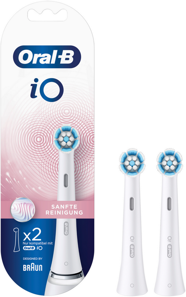 ORAL-B Aufsteckbürsten iO Sanfte Reinigung 2 Stk