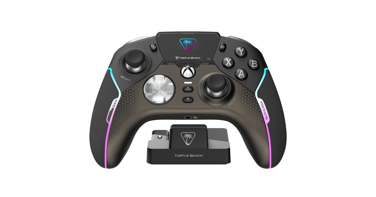 Turtle BeachStealth Ultra Controller  (Zwart, Xbox Series X, Xbox Series S en Xbox One | Windows 10/11 | Android 8.0+-apparaten en ondersteunde smart-tv’s met Bluetooth)