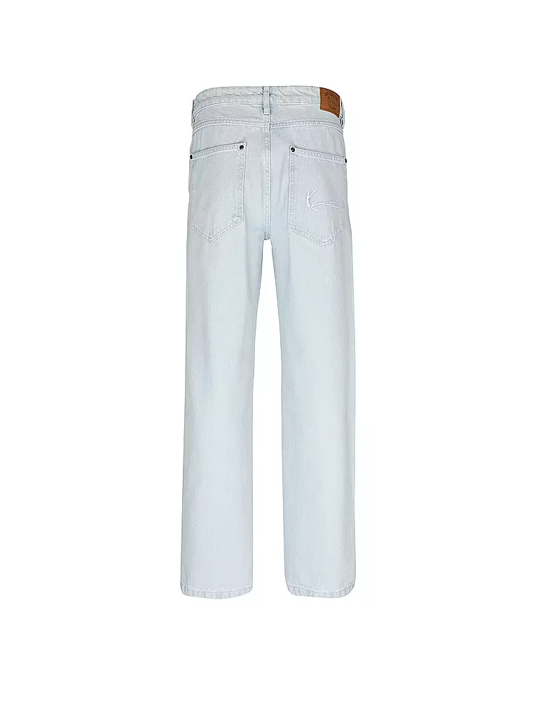 KARL KANI Jeans Baggy Fit hellblau