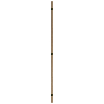 Lattenwand Decowall MDF donker eiken, lengte 260 cm, 5 stuks