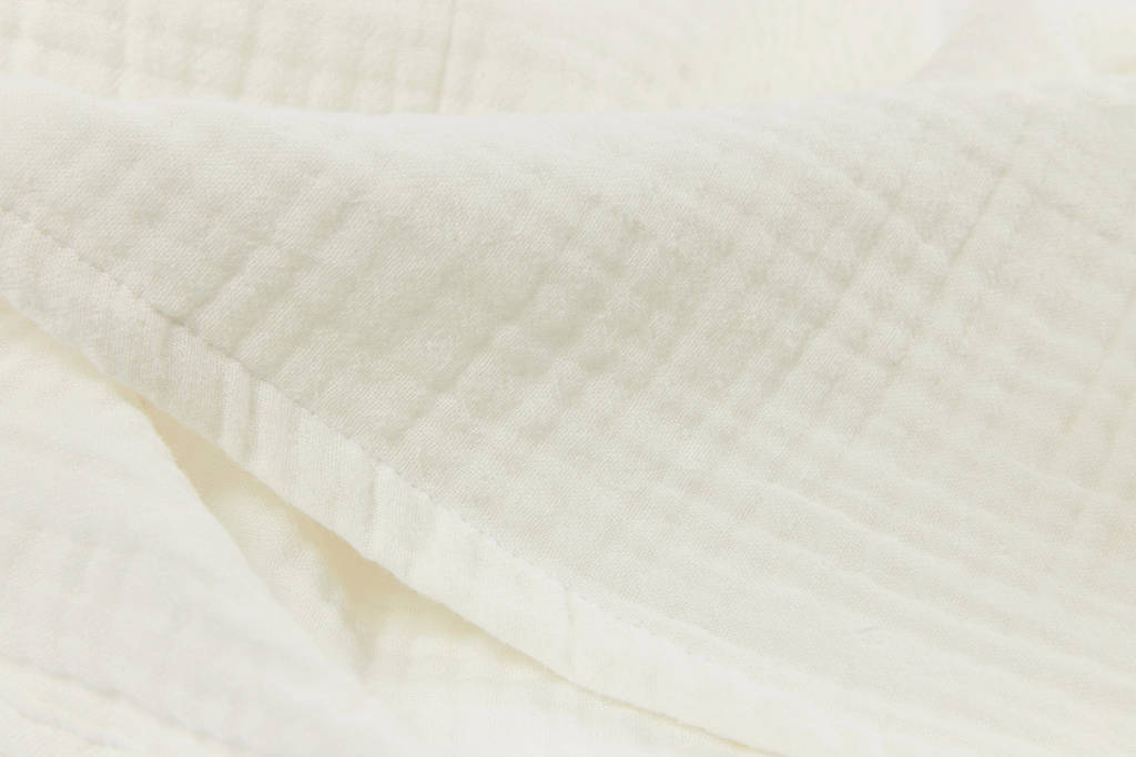 hydrofiele baby ledikantlaken 100x150cm offwhite