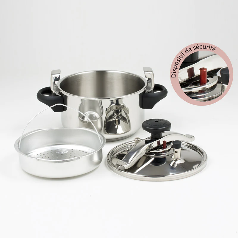 Autocuiseur open control 4.5 litres Silampos