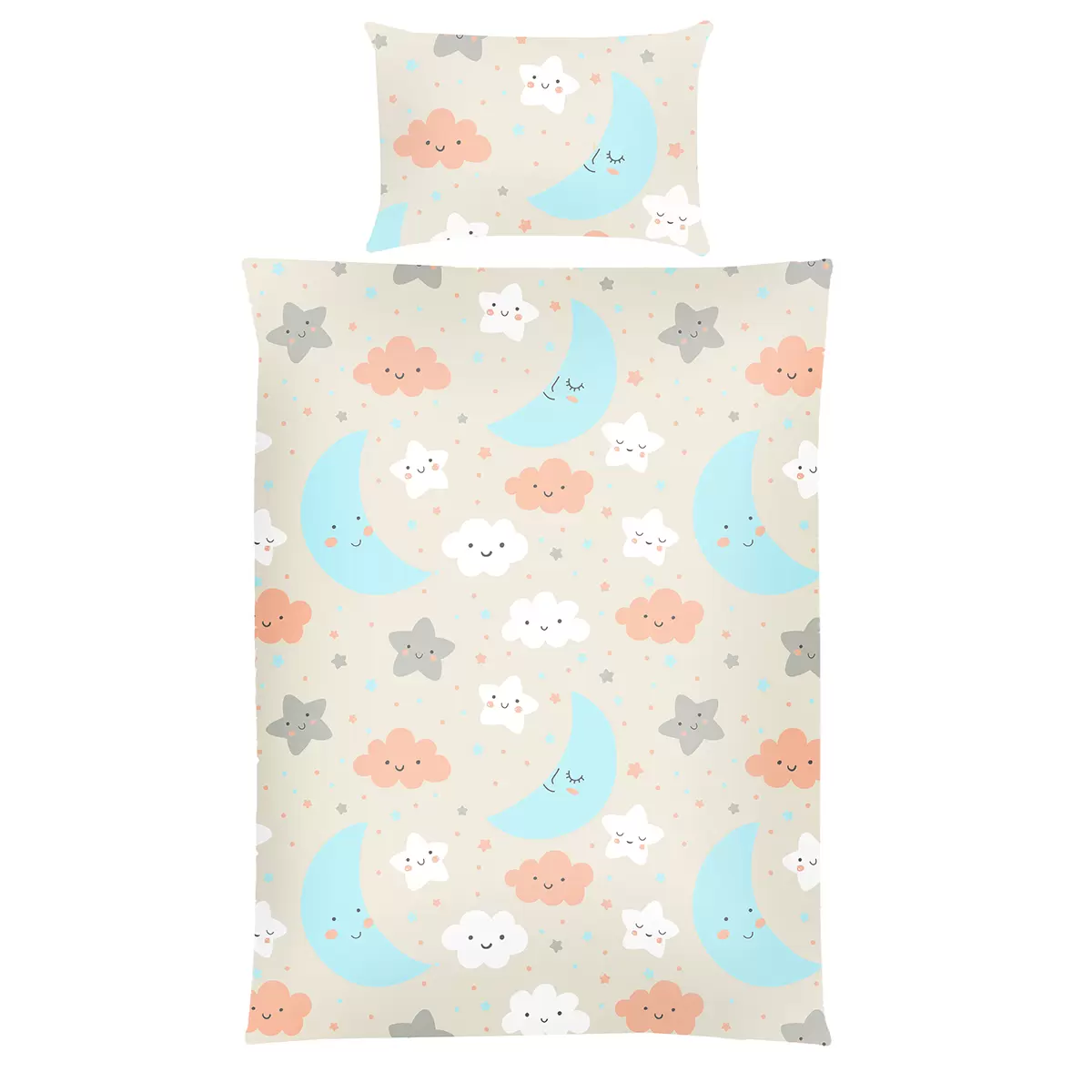 5-tlg Baby Starter Set Mond Bunt