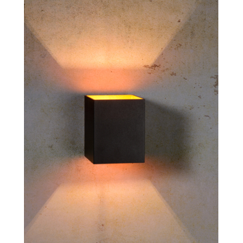 Lucide XERA wandlamp Zwart