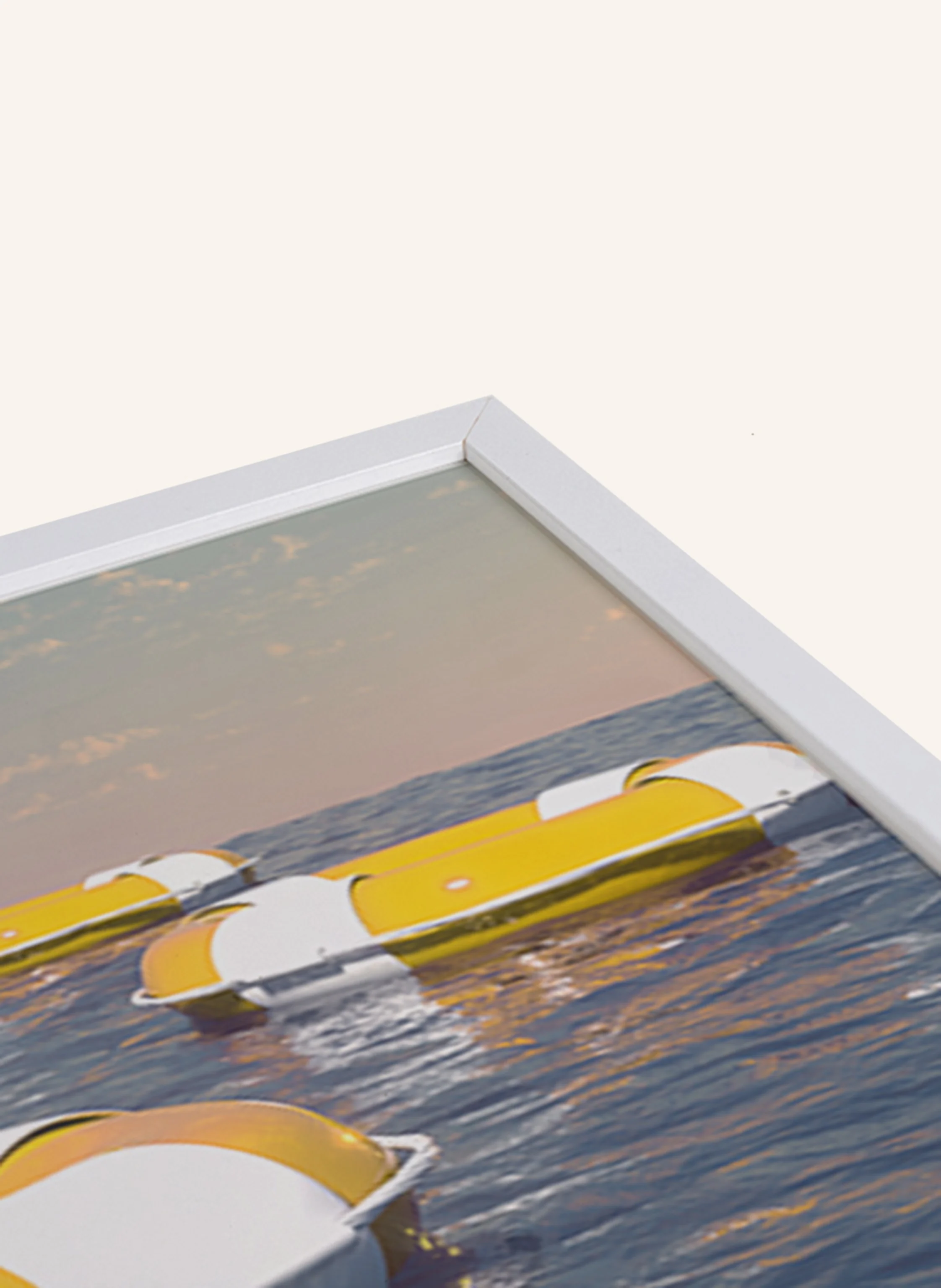 ANY IMAGE Wandbild RETTUNGSRING mit Rahmen