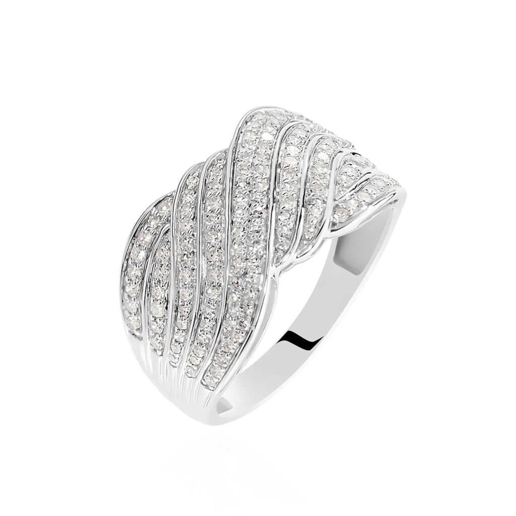 Bague Elfidia Or Blanc Diamant