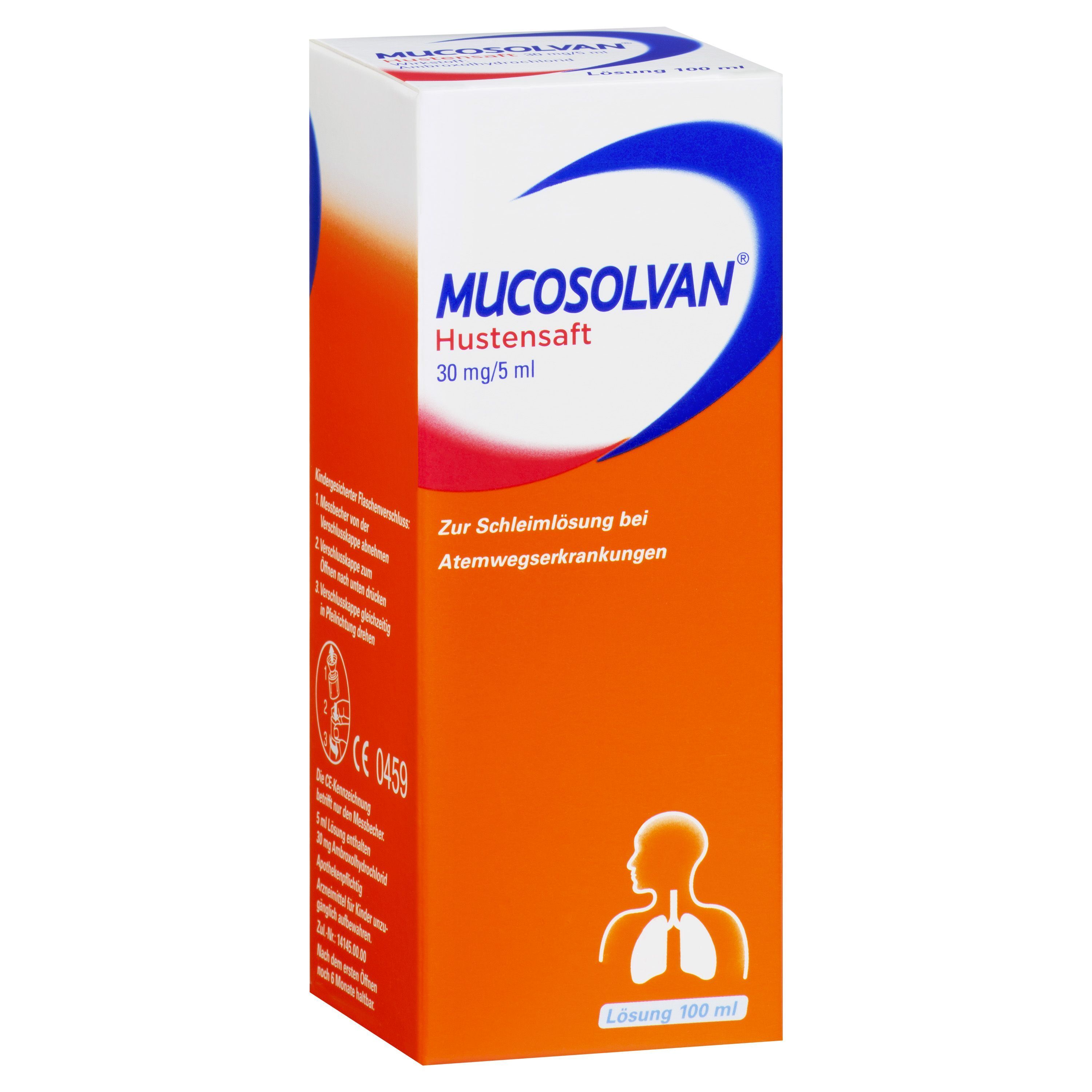 MUCOSOLVAN Hustensaft, Schleimlöser bei Husten, Hustenlöser