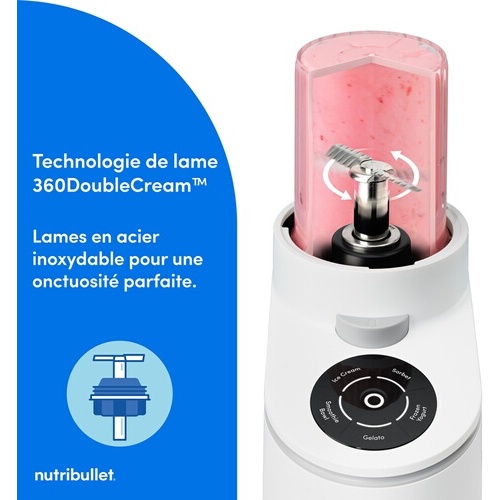 Sorbetière Nutribullet NBD0503W Chill Blanc Mat