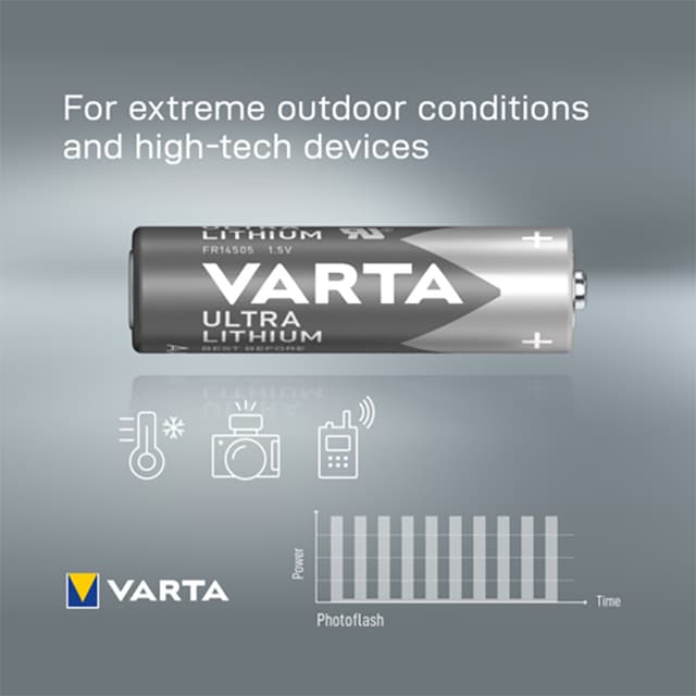 Varta Ultra Lithium AA-batterier (4-pakke)