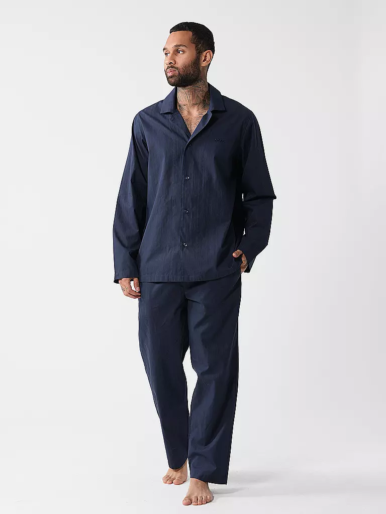 BOSS Pyjama  blau