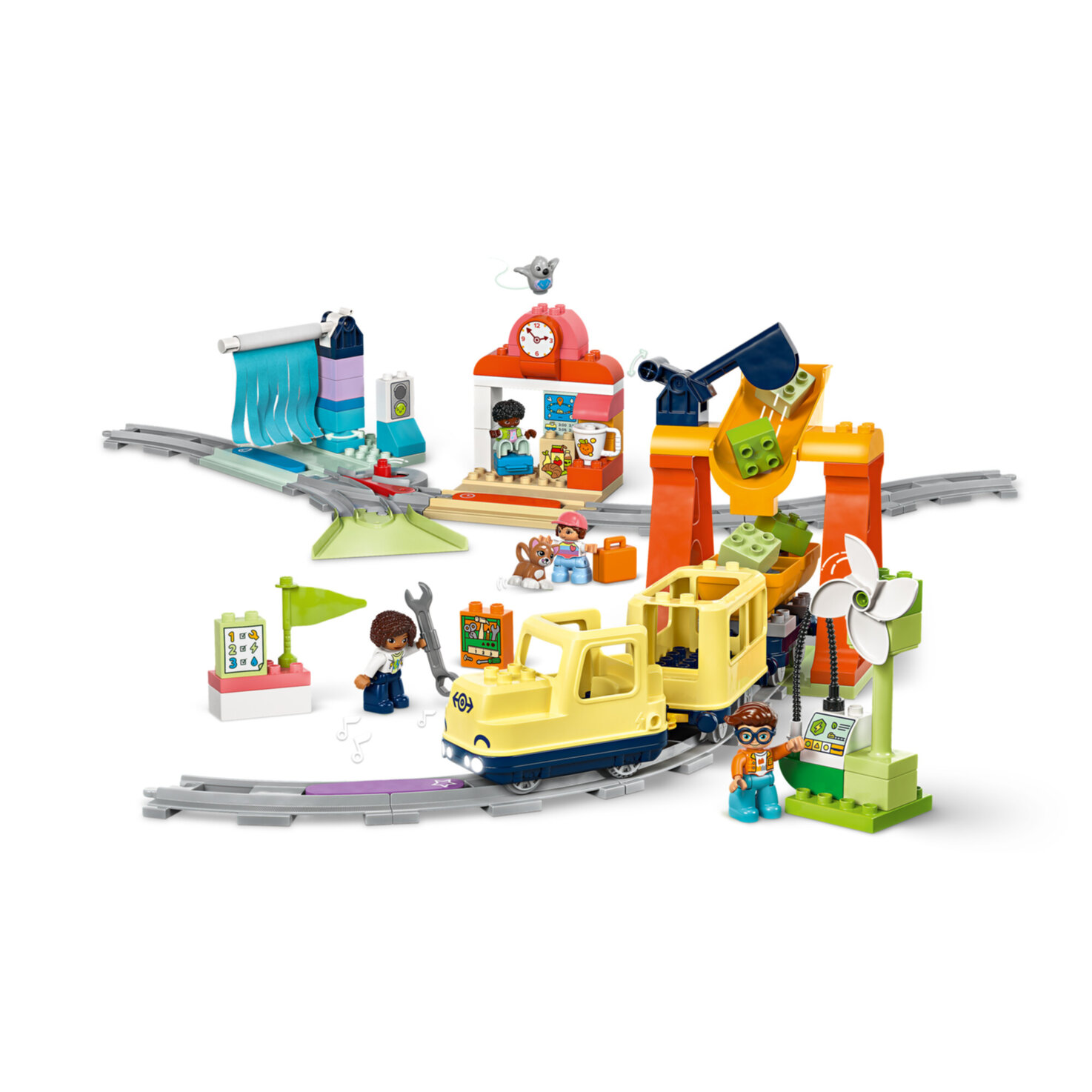 LEGO® DUPLO 10428 Town Grosse interaktive Eisenbahn 3+ Jahre