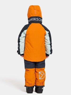 Didriksons Neptun Vinterjakke, Orange Jam