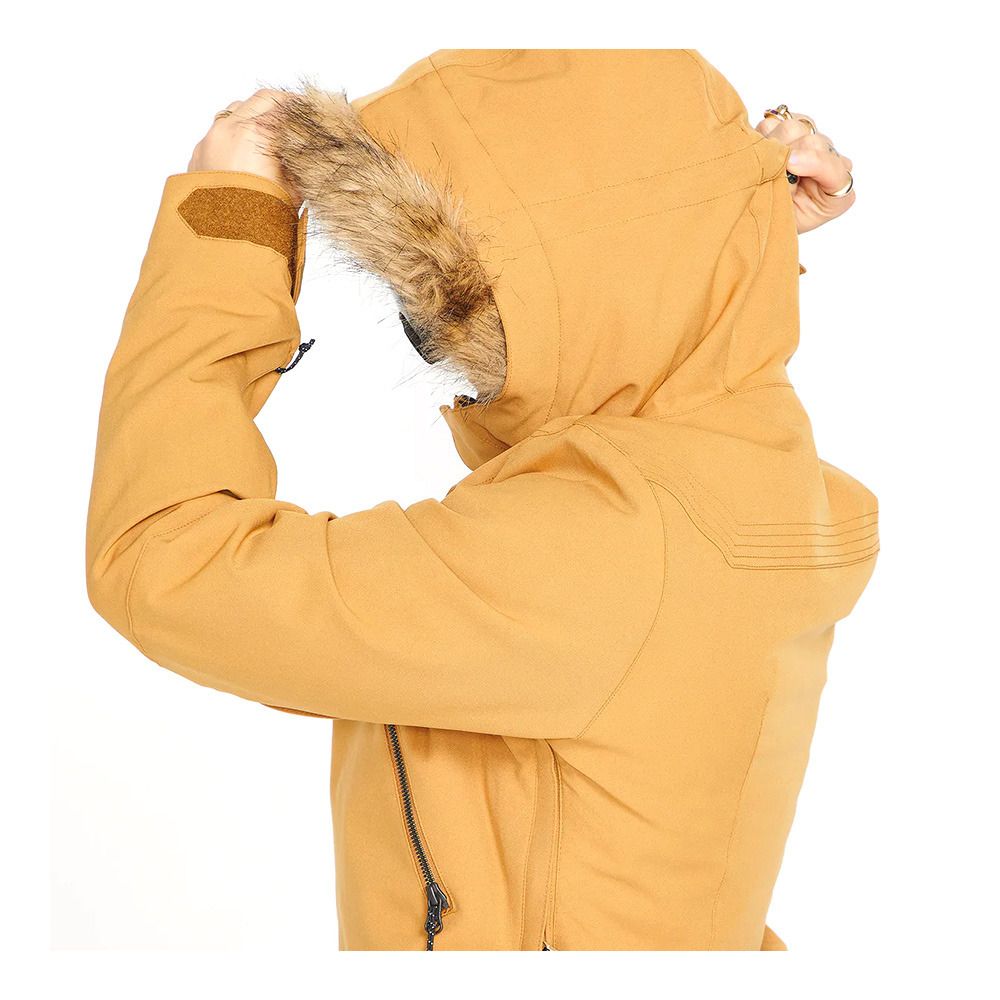 Volcom SHADOW INSULATED- Veste snow Femme caramel