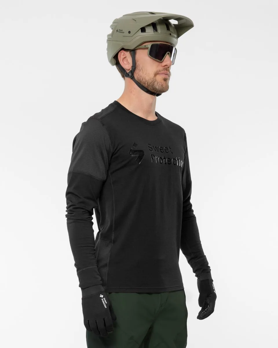 Sweet Protection Hunter Merino Hybrid LS Jersey M Black