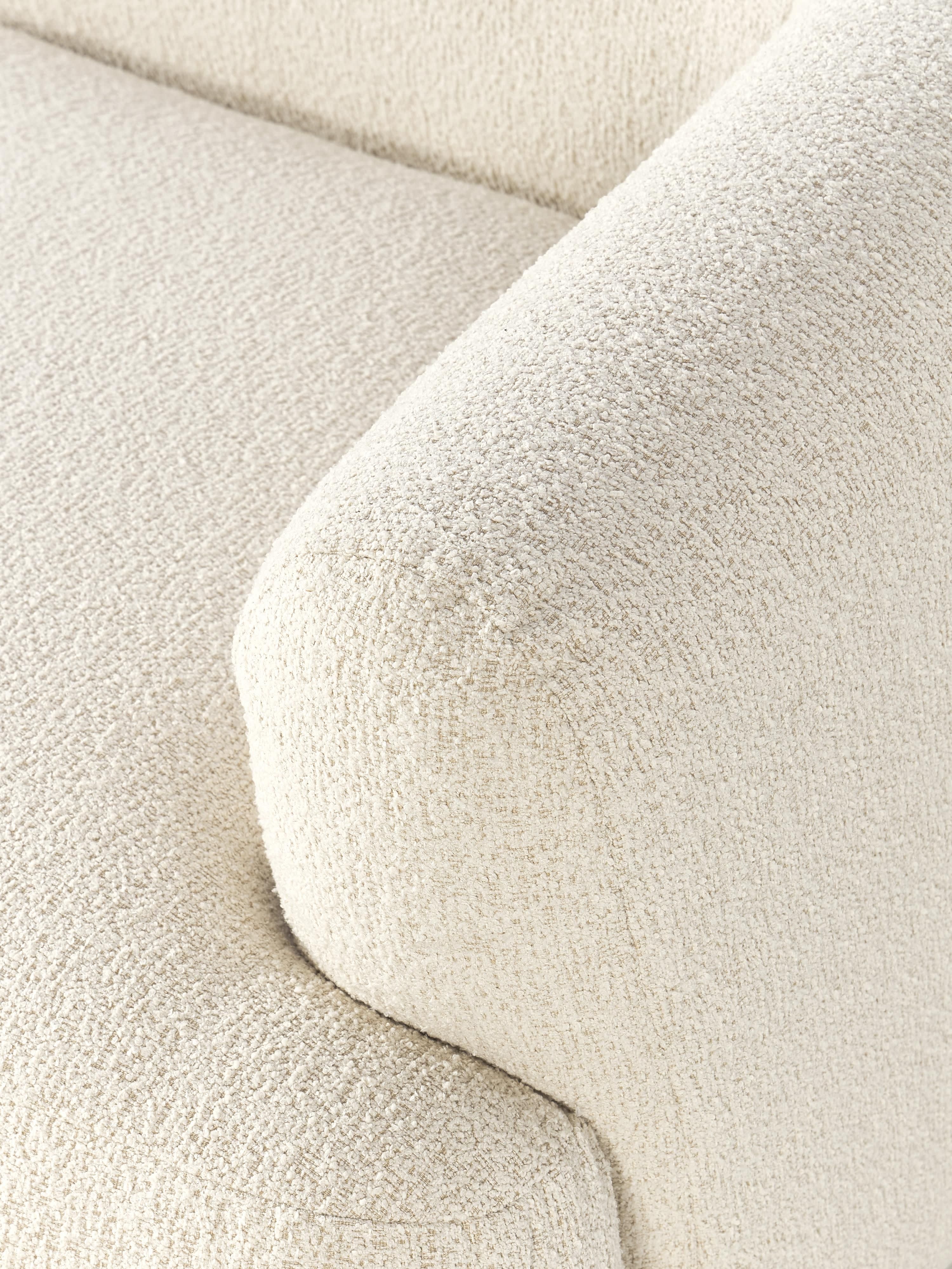 Modulaire bouclé hoekbank Sofia (4 zits)
