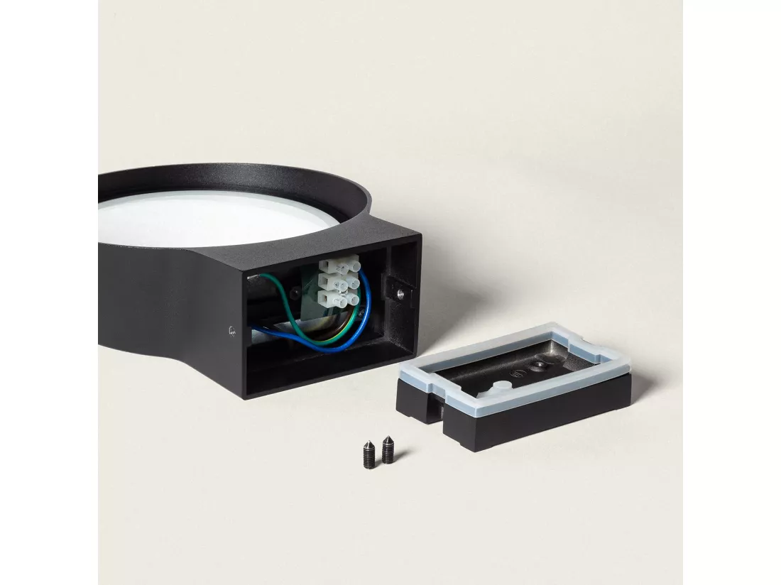 Applique Murale Extérieure LED 12W Aluminium Chupny Noir