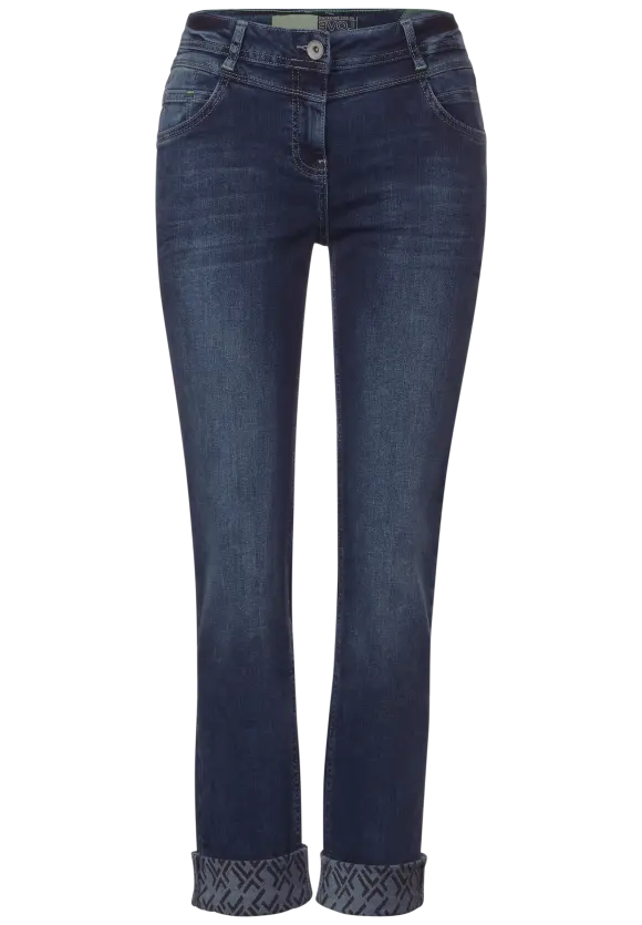 Casual Fit Jeans - mid blue wash