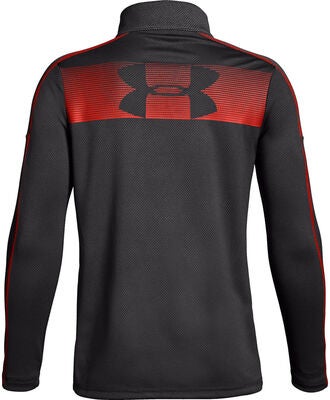 Under Armour Tech 1/2 Zip Treningstrøye, Charcoal Medium Heat