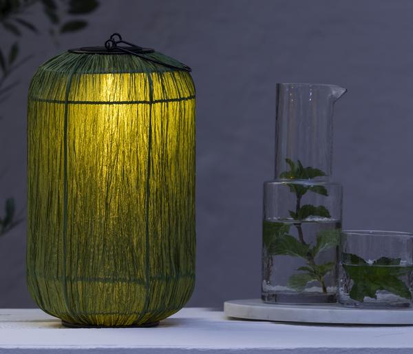Dehner Solar-Laterne Kira, ca. Ø19/H31 cm