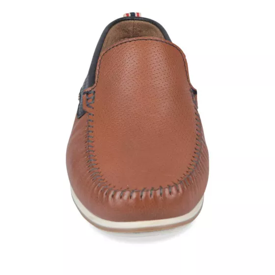 Mocassins MARRON CAPE BOARD CUIR