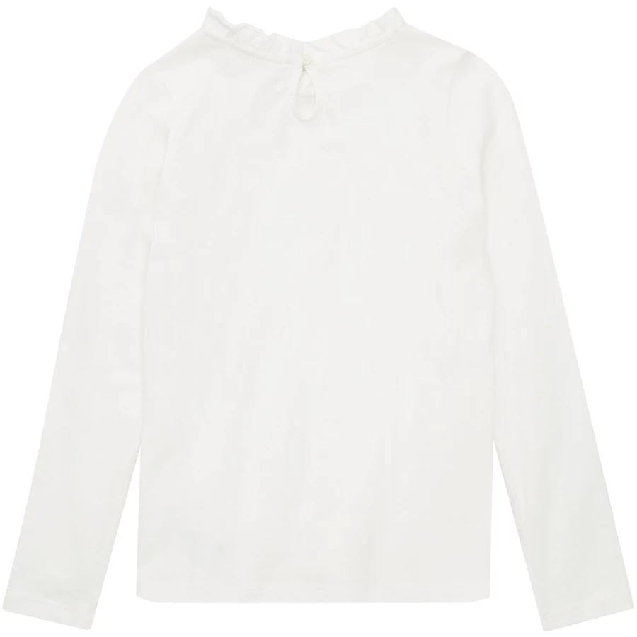 TOM TAILOR Langarmshirt Whipser White