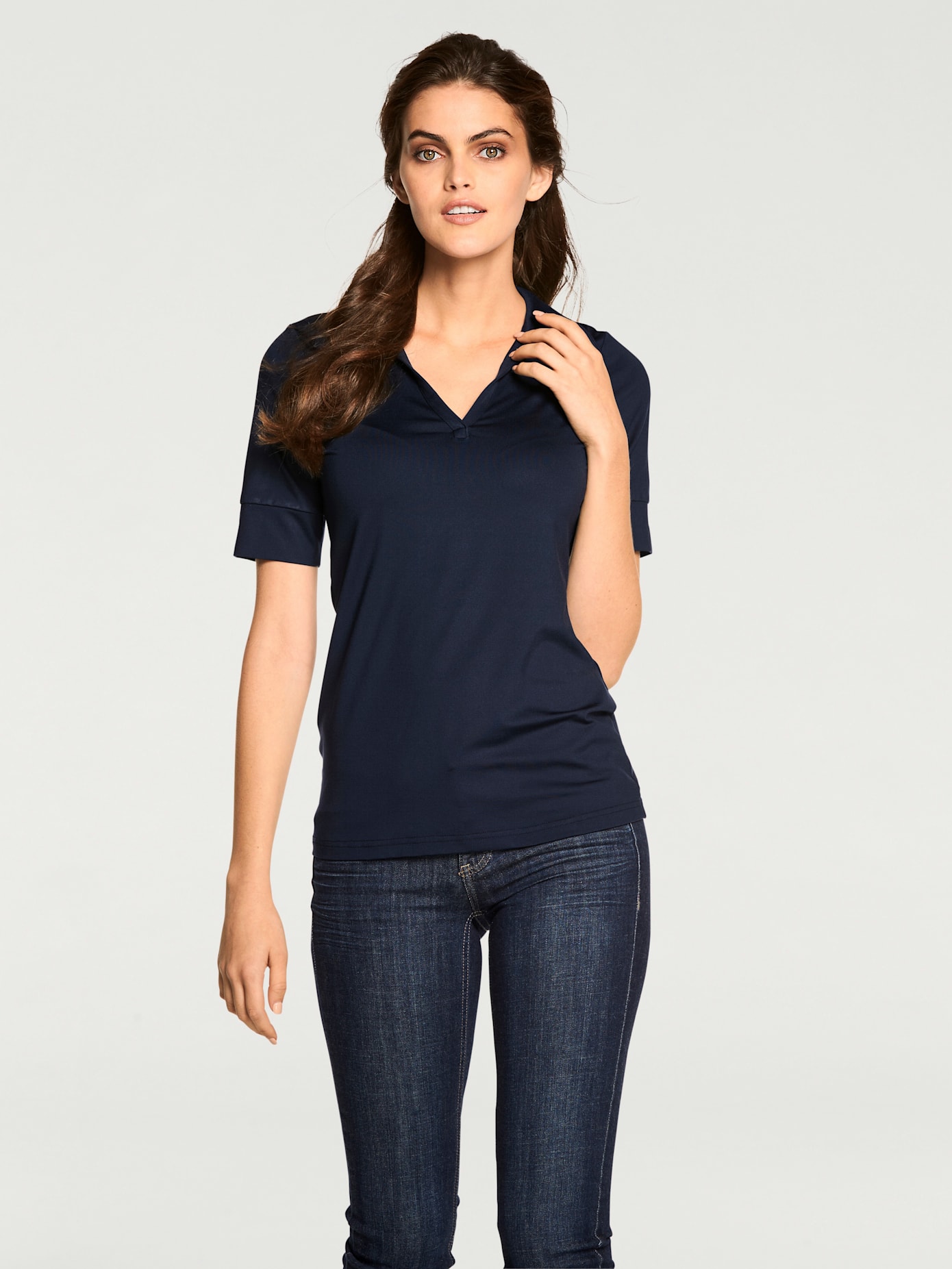 T-shirt style polo chic et sportif