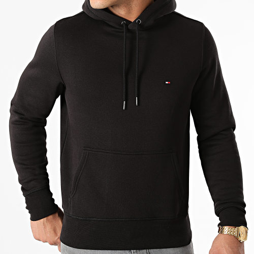 Sweat Capuche Basic Flag 7022 Noir