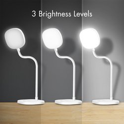 Lampe de bureau à LED, à poser, blanc