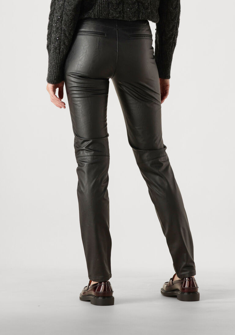 zwarte dante6 legging diton faux leather leggings