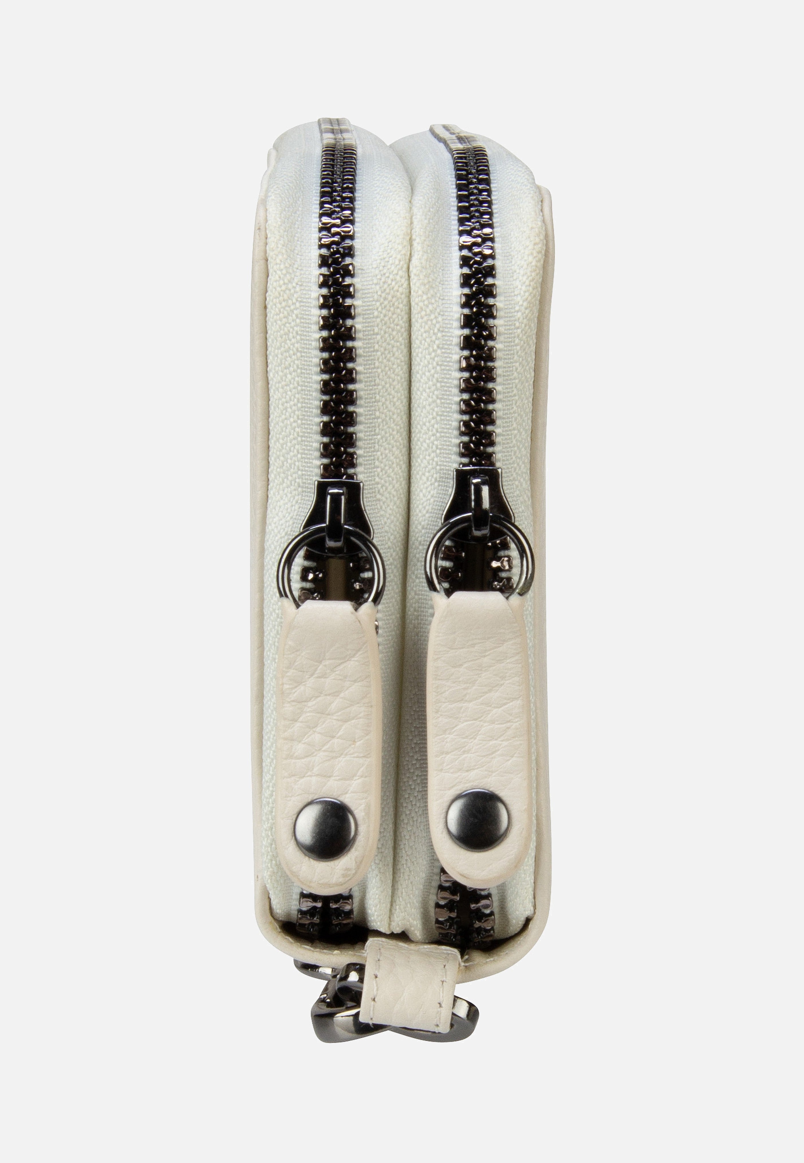 Elsa Ladies Double Zip Weiß - Portemonnaie