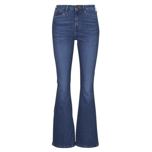 Pepe jeans - SKINNY FIT FLARE UHW - Denim