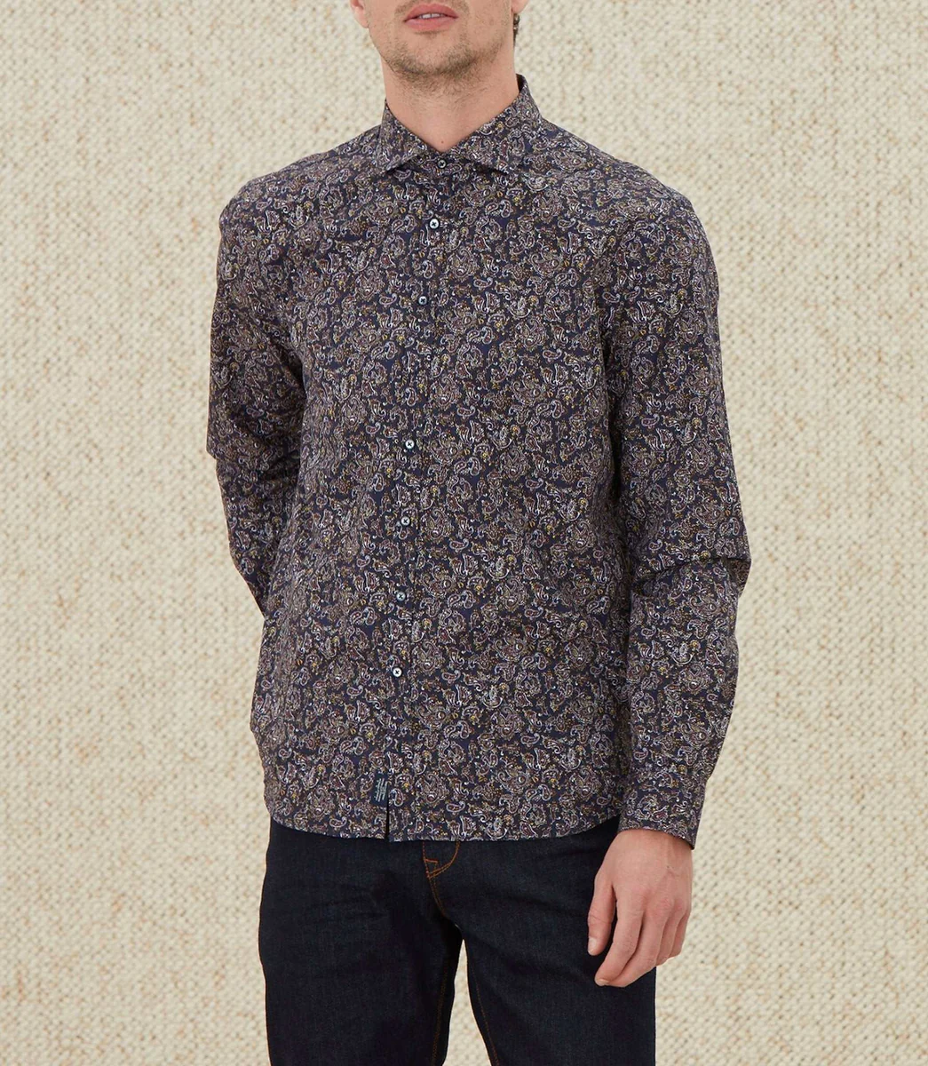 Chemise casual marron 