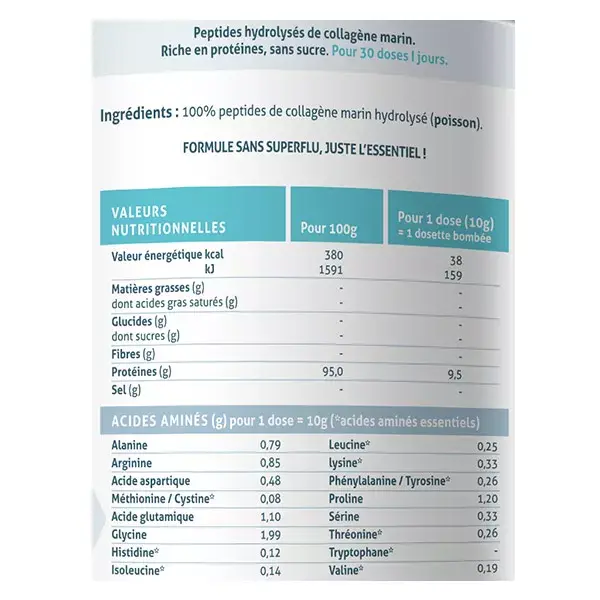 Nuviline Colágeno Marinho Neutro Puro Universal 300g