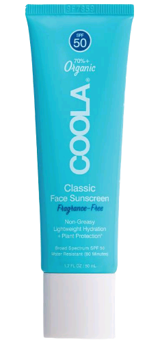 Coola - Classic Ansigts Lotion Solcreme White Tea SPF 50 50 ml - Solcreme