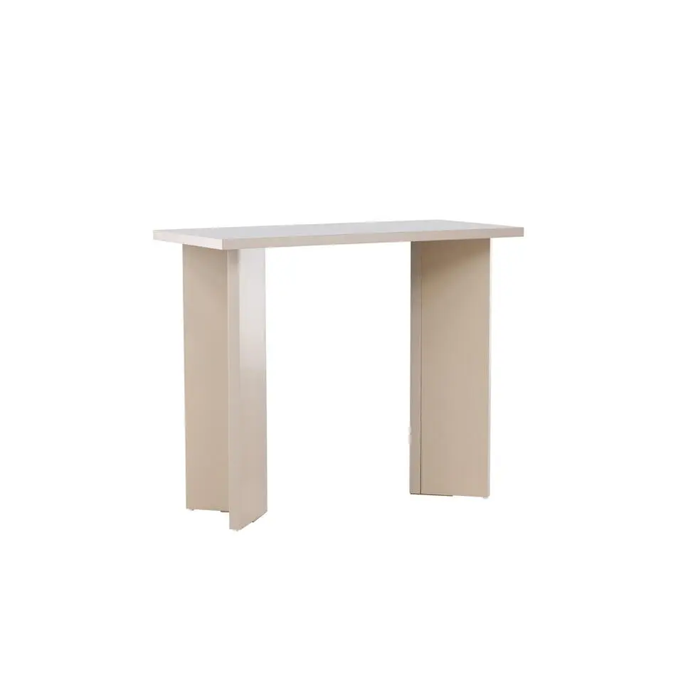 Sidetable Rechthoek - Beige MDF - 90x42x75cm - Kristiansund