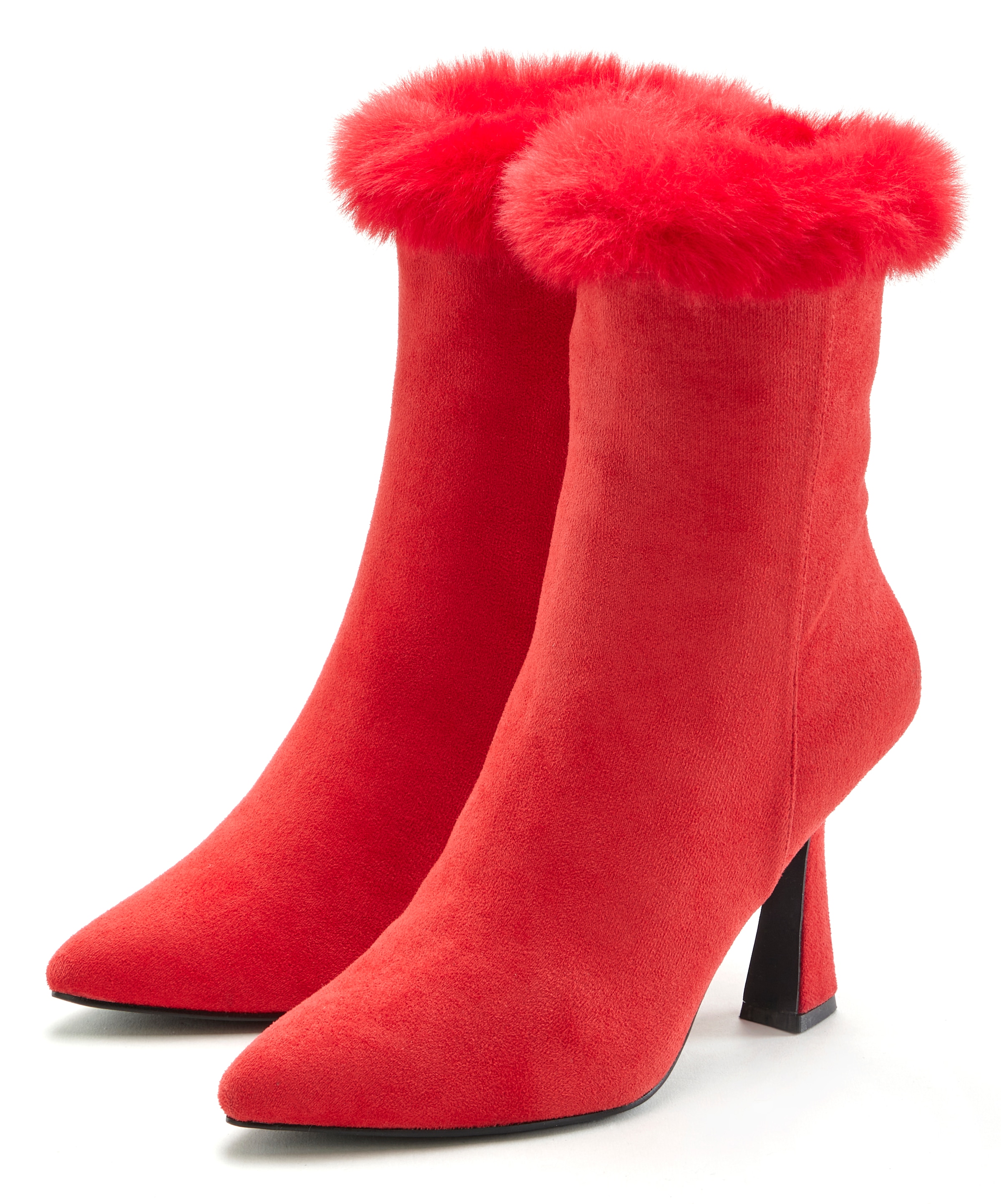 LASCANA Belle Affaire High-Heel-Stiefelette »Ankleboots mit Reissverschluss,«  Spule Absatzschuh