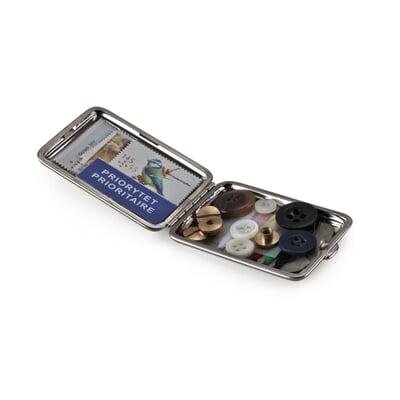 Kleines Etui Stahlblech
