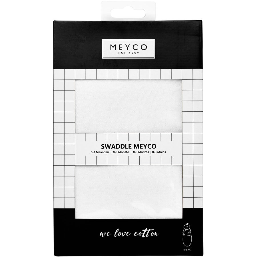 Meyco Pucksack Uni white