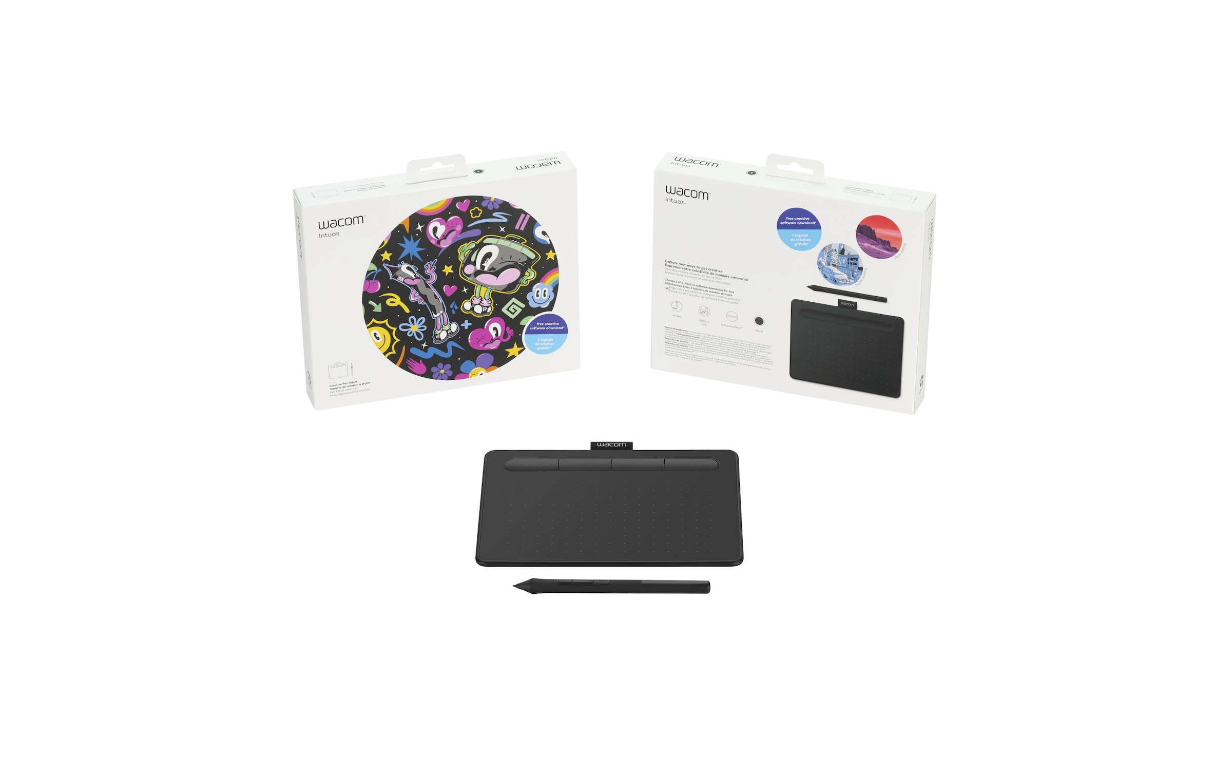 Wacom Grafiktablett »Stifttablet Intuos S  Creative Pen Tablet« (20,32 cm / 8 ″) 0 GB )