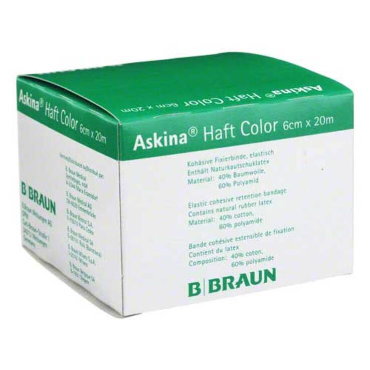 Askina Haftbinde Color 6cmx2, 1 St