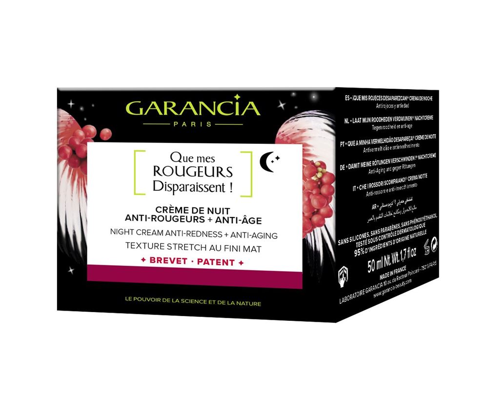 Garancia Que Mes Rougeurs Disparaissent Crème<br>50 ml, Nuit
