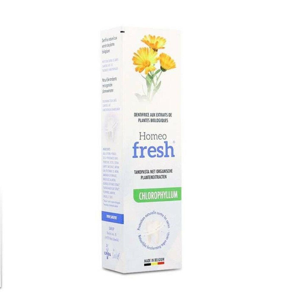 3x Homeofresh Tandpasta Chlorophyllum75 ml