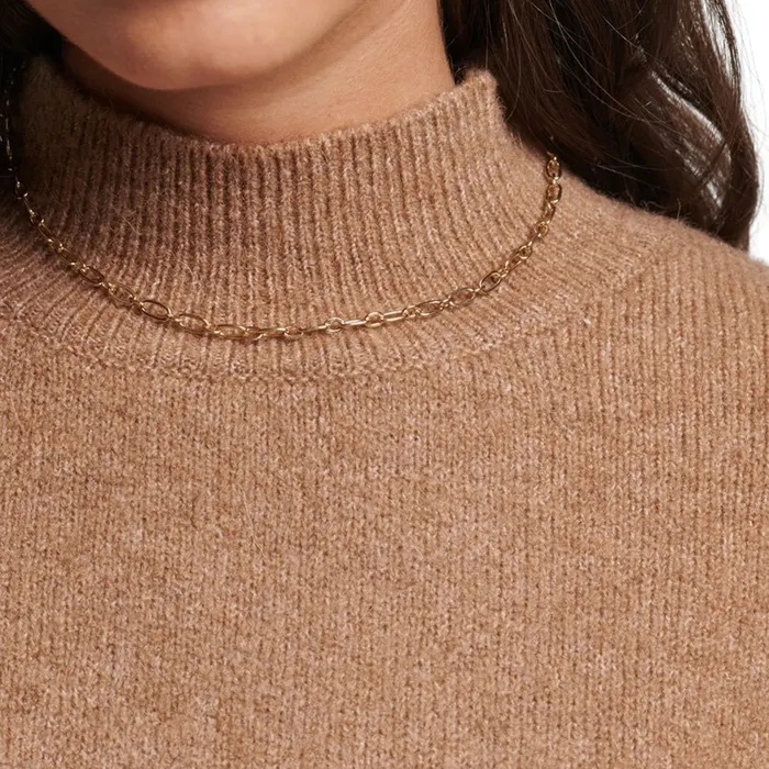 Superdry Vintage Essential Mock Neck Trui Dames