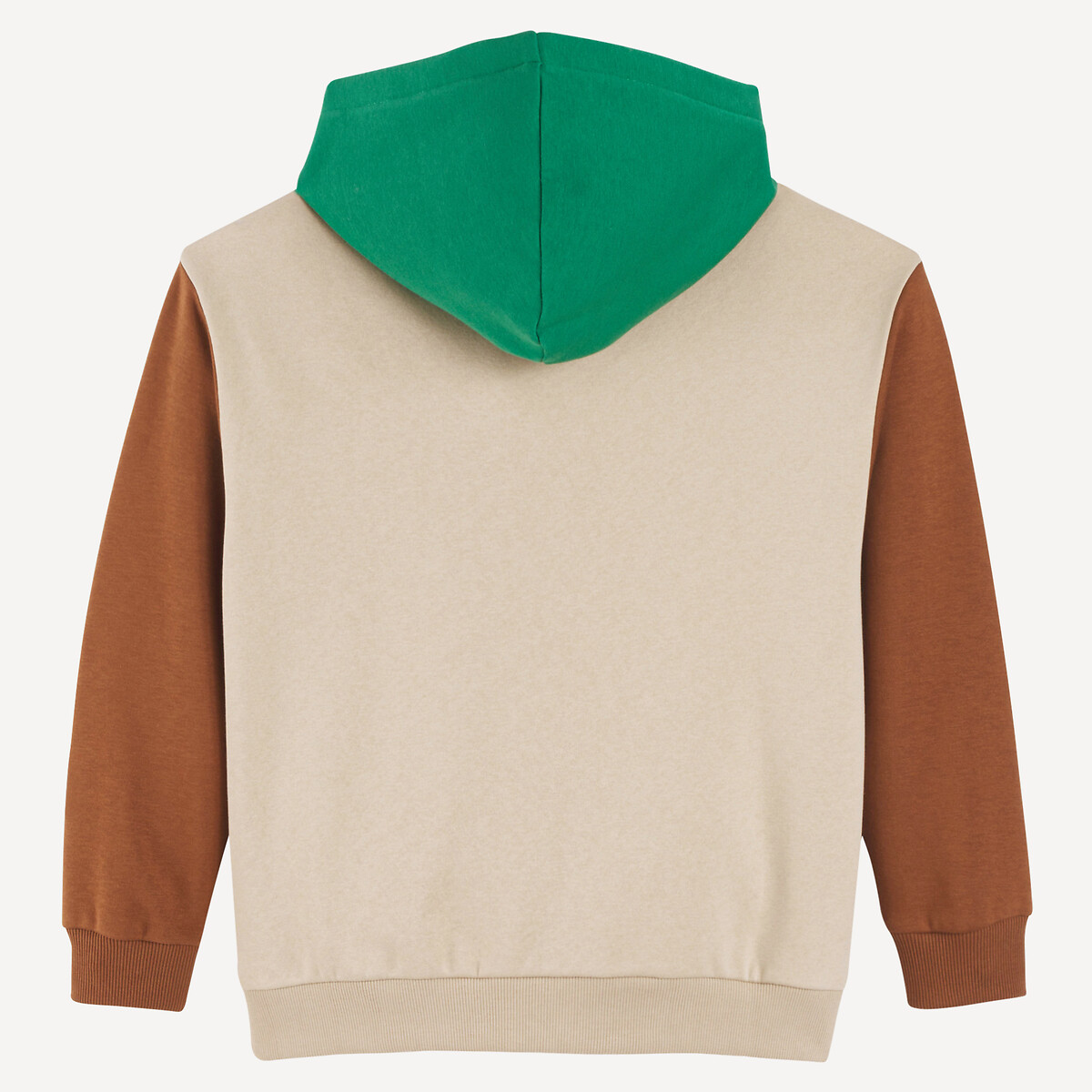 COLEÇÕES LA REDOUTE<br>Moletom oversized com zíper