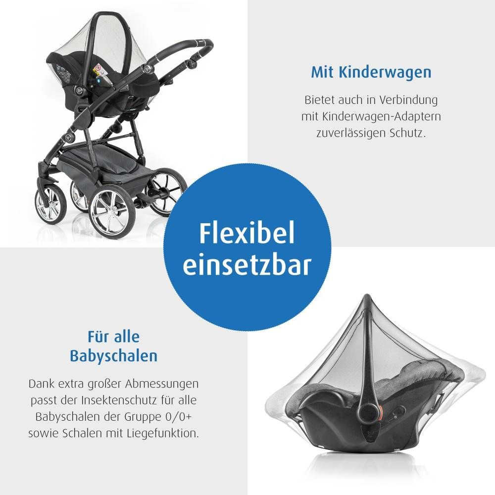 reer BiteSafe Insektenschutz für Babyschale