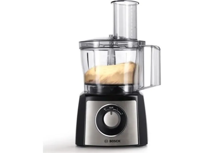 Bosch MultiTalent 3 MCM3501M -Foodprocessor 800 W - børstet rustfrit stål/sort