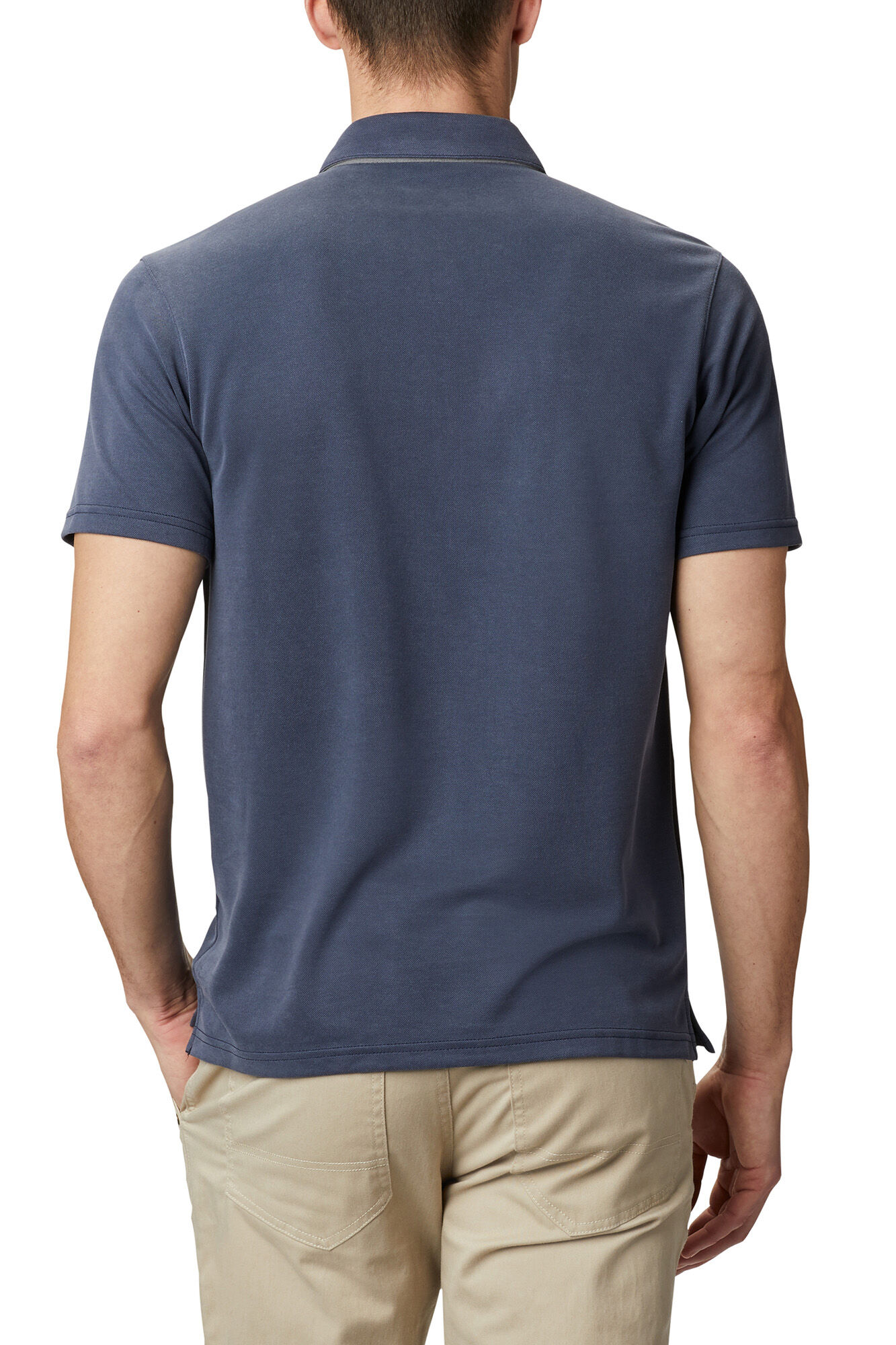 Camisa polo masculina Columbia Nelson Point™ - Azul